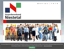 Tablet Screenshot of gv-niestetal.de